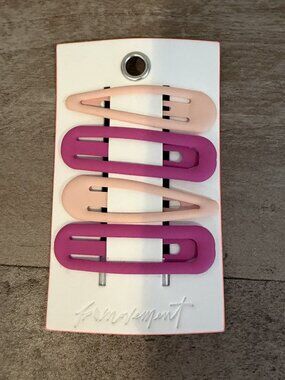 Free People | FP Movement Pink Take Care Hair Clip Pack
